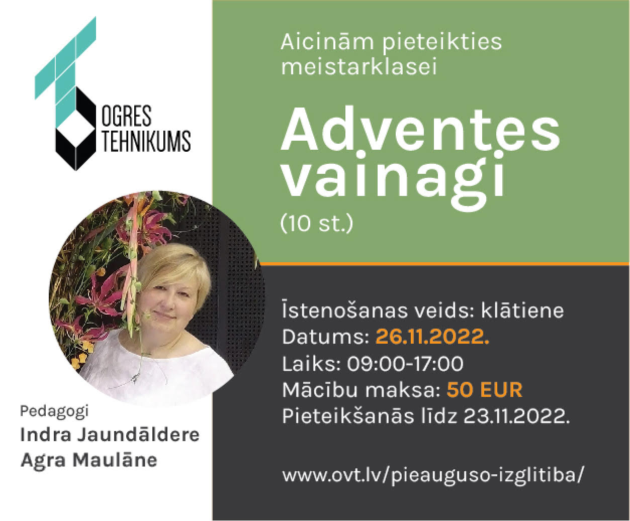 Adventes vainagi