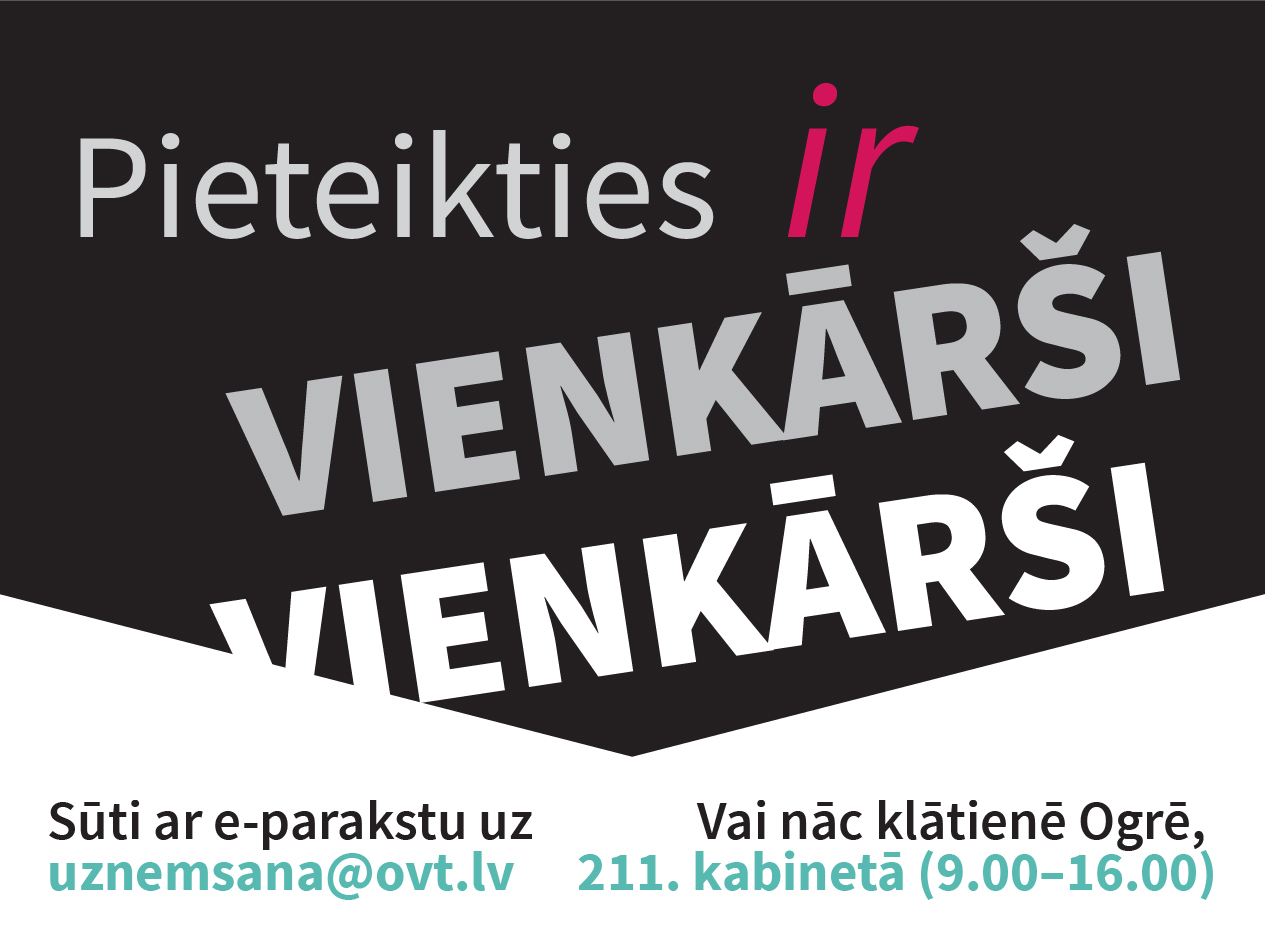 Pieteikties ir vienkārši