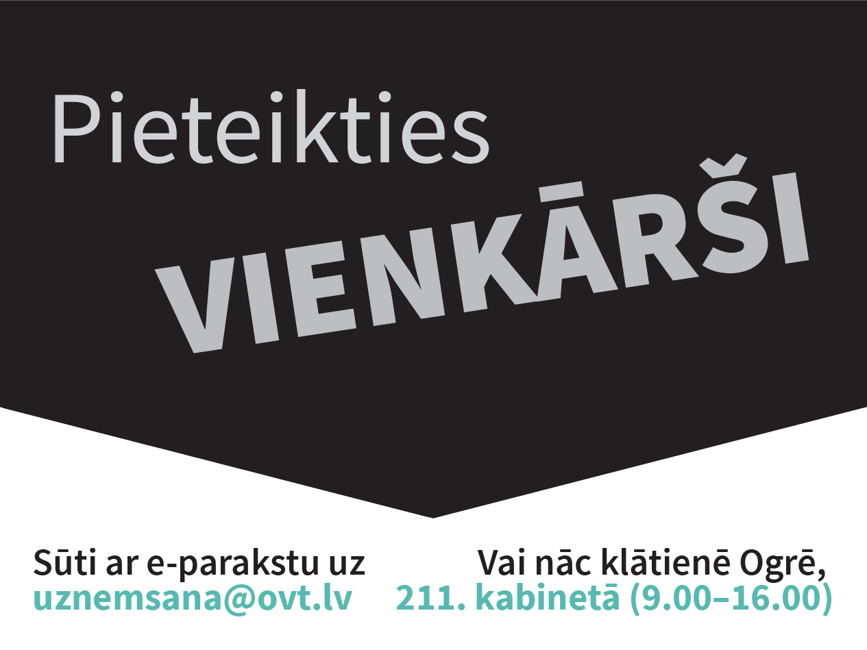 Pieteikties ir vienkārši